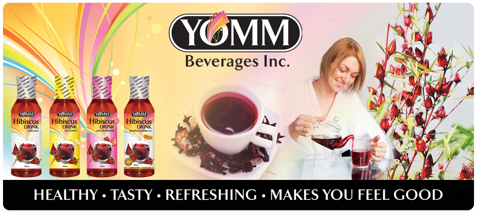 Healthy Drinks - YOMM Beverages Inc. - Hibiscus Tea - Winnipeg Manitoba