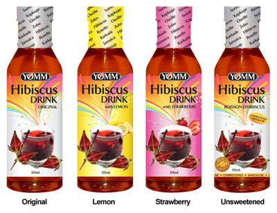 Hibiscus Drinks - Yomm Beverages Inc. - Hibiscus Tea - Winnipeg Manitoba